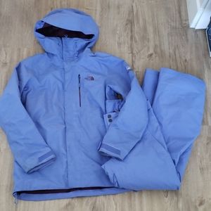 Northface snowboard set